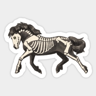 Skelehorse Sticker